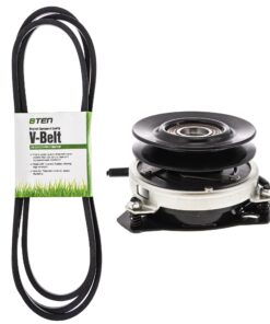 Belt & PTO Clutch Kit for Cub Cadet RZT 22 50 White Outdoor ZT22