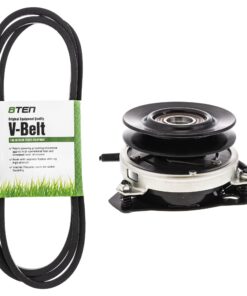 Belt PTO Clutch Kit for Cub Cadet RZT17 RZT42 White Outdoor ZT 42 17