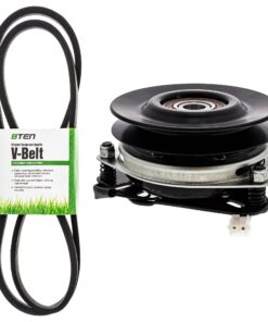 Belt PTO Clutch Kit for AYP YTH2448 YTH2148 XT24H48YT DB27H48YT