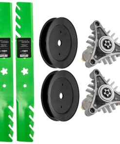 Blade Spindle Pulley Kit for AYP RE12538B 532130794 532173436 38-Inch