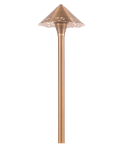 PLB12 Brass LED Low Voltage Pathway Outdoor Lighting Landscape Fixture