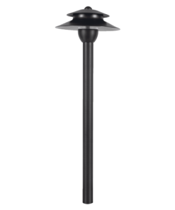 PLB13 Two Tier Brass Pathway Low Voltage Pagoda Light Led Landscape Lighting Fixture