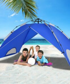 Best 2-In-1 Pop Up Beach Tent Shade 4 Person Waterproof Camping Tent