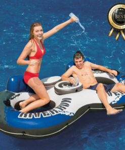 Best 2-Person Inflatable Pool Water Float With Built-In Cooler