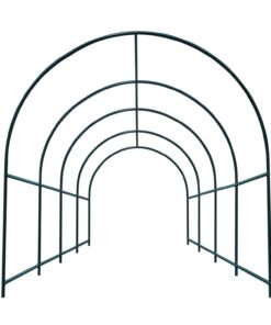 Benefit-USA Multi-Size Large Garden Support Arch Frame Climbing Plant Arch Arbor for Flowers/Fruits/Vegetables